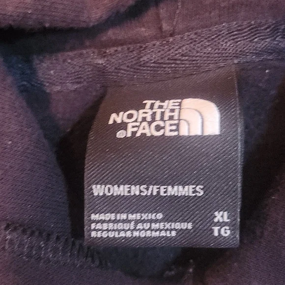 The North Face Black Hoodie Size XL - Picture 3 of 6